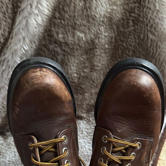 Red Wing Classic Brown Leather Boots women’s sz 8.5 - Picture 9 of 9